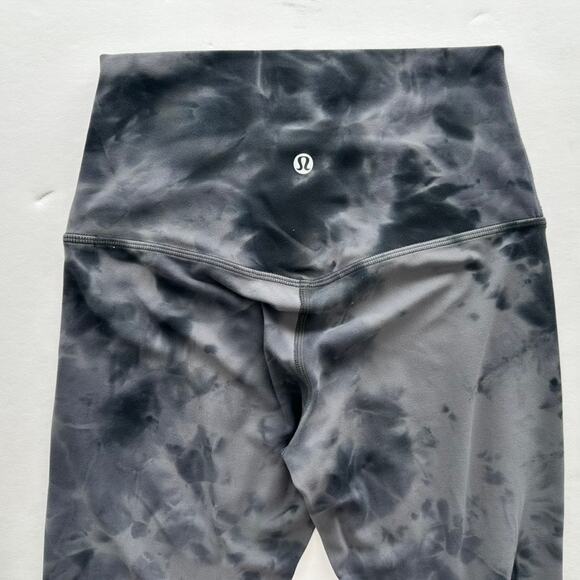 Lululemon Align High Rise Legging Size 4 28" Diamond Dye Pitch Graphite Grey - Picture 5 of 6